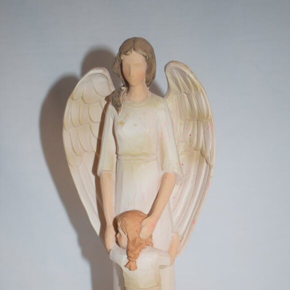 2006 Seagull Studios Guardian Angel with Child Figurine - Picture 1 of 9